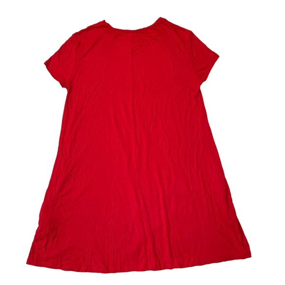 Piko 1988 Red Shirt Dress - Picture 3 of 6
